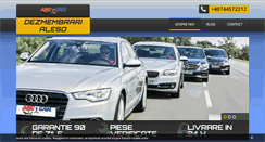 Desktop Screenshot of abc-car.ro